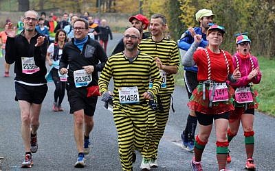 Des coureurs lors du Marathon international du Beaujolais 2018. (Crédit photo : marathondubeaujolais.org)