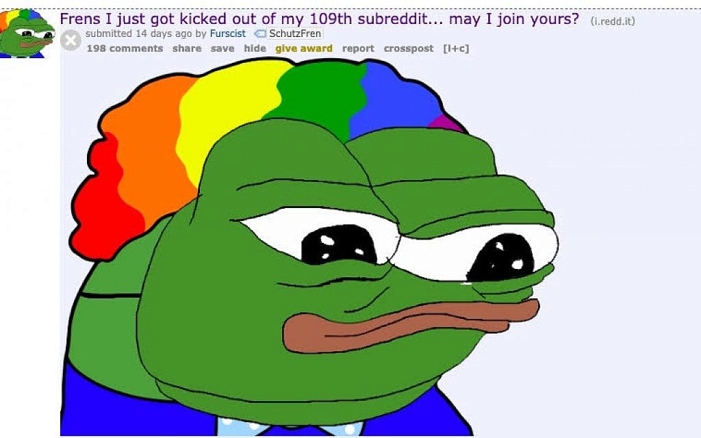 Un post très apprécié dans la communauté se référant à la théorie du complot néonazi qui affirme que les Juifs ont été à juste titre rejetés de 109 pays (Capture d'écran : Reddit)