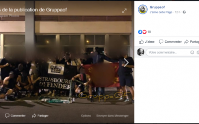 Capture d’écran de la page Facebook du « Strasbourg Offender ». Capture d’écran de la page Facebook du « Strasbourg Offender ».