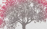 Un arbre dont les feuilles sont des lettres hébraïques, logo du festival “Lettres d’Israël”.