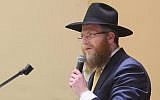 Le rabbin Habad Zalman Heber. (Capture d'écran / Tacoma News Tribune)
