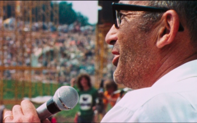 Le laitier juif Max Yasgur était propriétaire des terres, dans l'Etat de New York, où a eu lieu le festival de Woodstock(Capture d'écran)