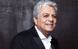 Le chanteur français Enrico Macias. (Crédit : Itzik Byrne)