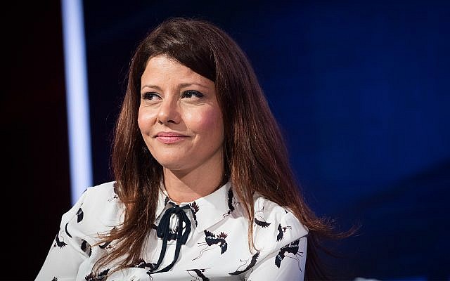 La députée Orly Levy-Abekasis prend la parole lors d'une conférence de la Israeli Television News Company au Jerusalem International Convention Center (ICC), le 3 septembre 2018. (Crédit : Yonatan Sindel/Flash90) La députée Orly Levy-Abekasis prend la parole lors d'une conférence de la Israeli Television News Company au Jerusalem International Convention Center (ICC), le 3 septembre 2018. (Crédit : Yonatan Sindel/Flash90)