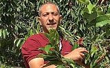 Samer Arbid, suspecté d'être le chef d'une cellule terroriste qui serait derrière l'attaque à la bombe ayant tué l'adolescente israélienne Rina Shnerb en août 2019, dans une photographie non datée. (Twitter)