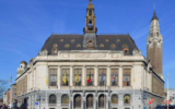 L'hôtel de ville de Charleroi. (Crédit : Jmh2o / CC BY-SA 4.0)