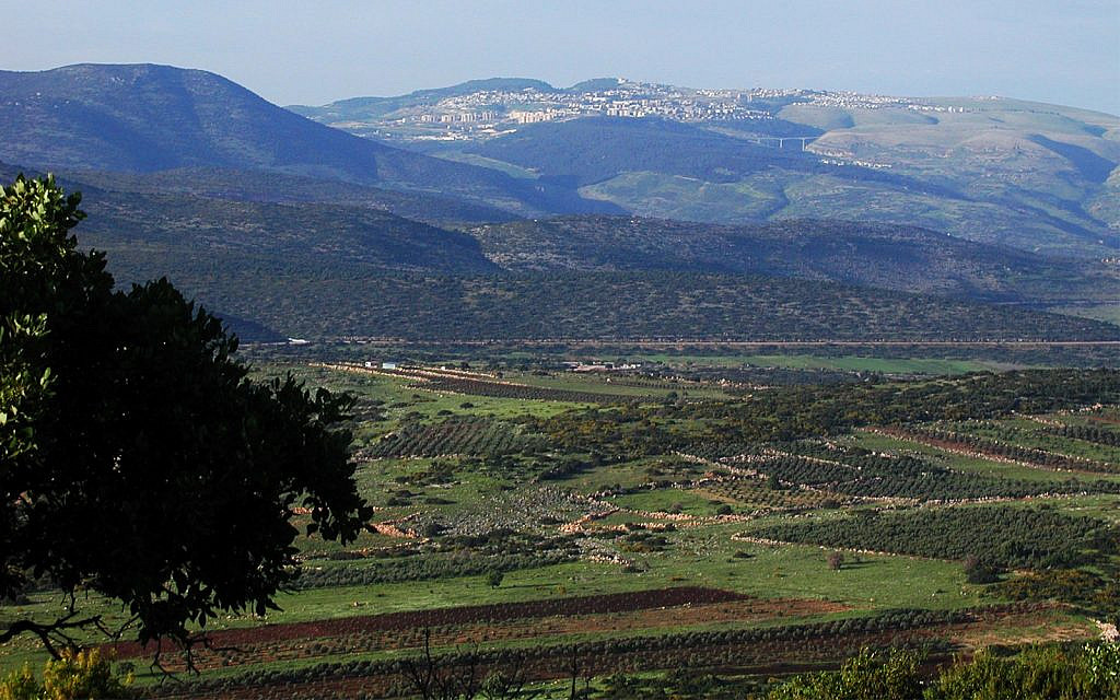 La ville de Safed dans le nord d'Israël. C'était l'une des premières vues que Moïse Montefiore et sa femme, Lady Judith, ont découverte dans le pré-état d'Israël. (Shmuel Bar-Am)