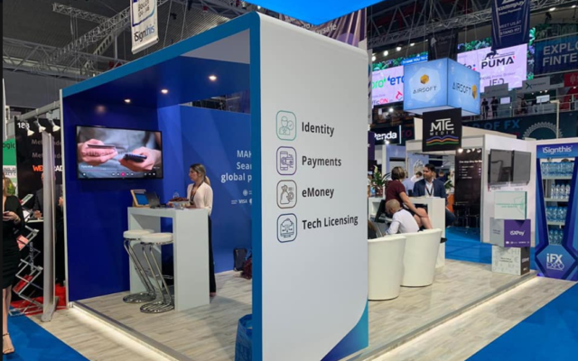 ISignthis présente ses services à la conférence ifxexpo pour l'industrie du commerce en ligne à Limassol, Chypre, en mai 2019. (Facebook) ISignthis présente ses services à la conférence ifxexpo pour l'industrie du commerce en ligne à Limassol, Chypre, en mai 2019. (Facebook)