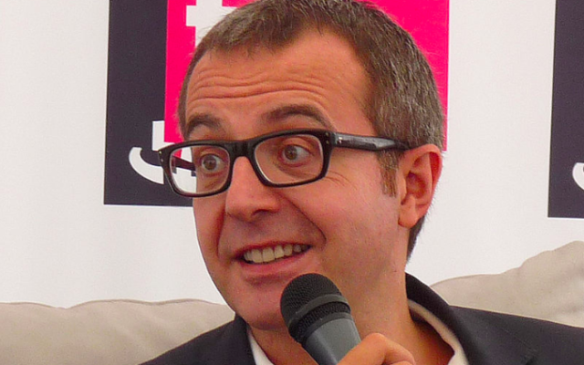 Charles Dantzig au festival "Livre sur la Place", à Nancy, en septembre 2011. (Crédit : Ji-Elle / Wikimédia / CC BY-SA 3.0)