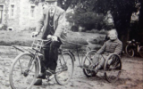 Les époux Le Quéré à l’arrivée des Alliés. (Crédit : Yad Vashem)
