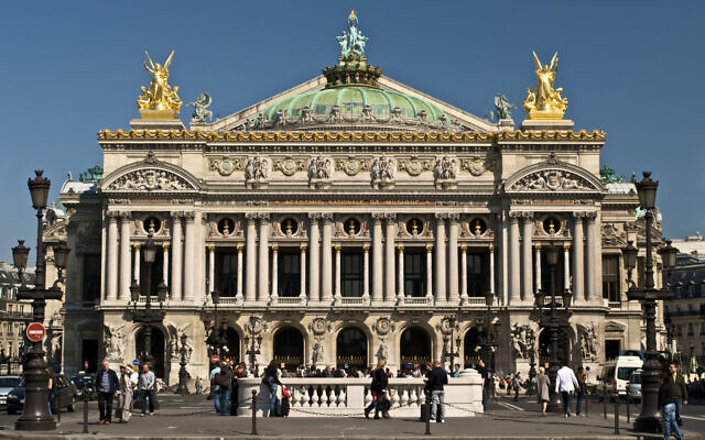 L'Opéra de Paris. (Crédit : Wikimedia Commons)