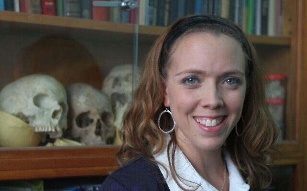 La docteure à l'université de Tel Aviv Rachel Sarig.(Crédit : Bureau du porte-parole de l'Université de Tel Aviv)