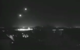 Des batteries anti-missiles du Dôme de fer interceptent des roquettes venant de Gaza et ciblant Sderot, le 26 novembre 2019. (Crédit : Hadashot Bitachon Sadeh)