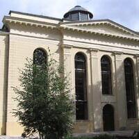 Illustration : La Synagogue à la Cigogne Blanche du 19e siècle à Wroclaw, Pologne, photographiée en 2007. (Domaine public)