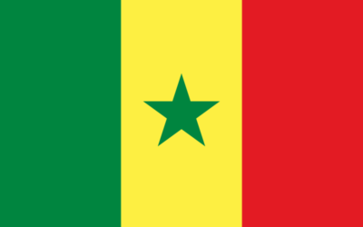 Drapeau du Sénégal (Crédit : domaine public)