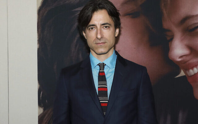 Noah Baumbach lors de la première de   "Marriage Story" au Paris Theater de New York, le 10 novembre 2019 (Crédit : Jason Mendez/Invision/AP)