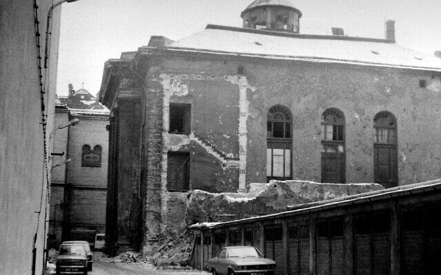 La Synagogue à la Cigogne Blanche en 1979. (CC/SA 3.0/ Stiopa)