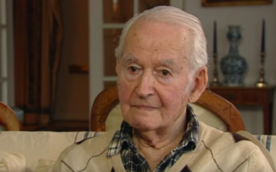 Leon Schwarzbaum (Crédit : capture d'écran YouTube)
