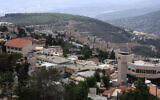 Une image de l'ancienne citadelle à Safed, dans le nord d'Israël. (Shmuel Bar-Am)
