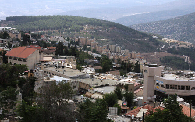 Une image de l'ancienne citadelle à Safed, dans le nord d'Israël. (Shmuel Bar-Am)