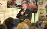 Joseph Weissmann au lycée Dumont d'Urville à Caen, le 18 janvier 2018. (Crédit : Pascal Radigue / CC BY-SA 4.0)