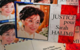 Un modèle de cartes postales envoyées à Emmanuel Macron réclamant justice pour Sarah Halimi. (Crédit : Consistoire israélite du Haut-Rhin)