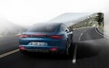 Illustration d'une voiture Porsche équipée d'une caméra SWIR mise au point par TriEye. (Crédit : Dr Ing.h.c.F Porsche AG)