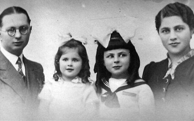La famille Perper, Ihil, Roza, Odette et Sonia. Manque Paul. (Crédit : DR) La famille Perper, Ihil, Roza, Odette et Sonia. Manque Paul. (Crédit : DR)