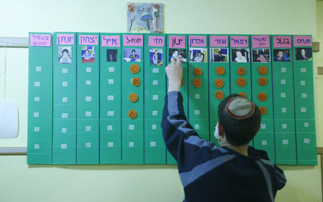 Illustration : Un enfant ayant des besoins spécifiques participe à un programme géré par l'organisation israélienne Shalva. (Nati Shohat/Flash90) Illustration : Un enfant ayant des besoins spécifiques participe à un programme géré par l'organisation israélienne Shalva. (Nati Shohat/Flash90)