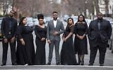 Les membres du groupe Reginald Golden Singers qui seront en Israël pour le premier festival de gospel, en février 2020. (Crédit : Reginald Golden Singers)