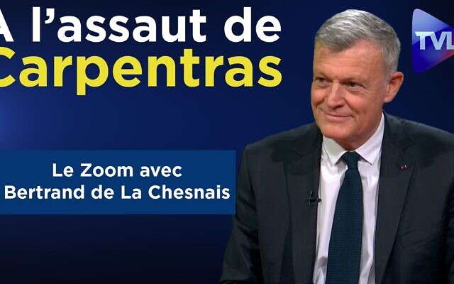 Le général Bertrand de La Chesnais, ancien numéro 2 de l’armée de Terre, se lance dans une nouvelle bataille : celle des municipales à Carpentras. (Capture d'écran Vimeo/ TV Libertés)