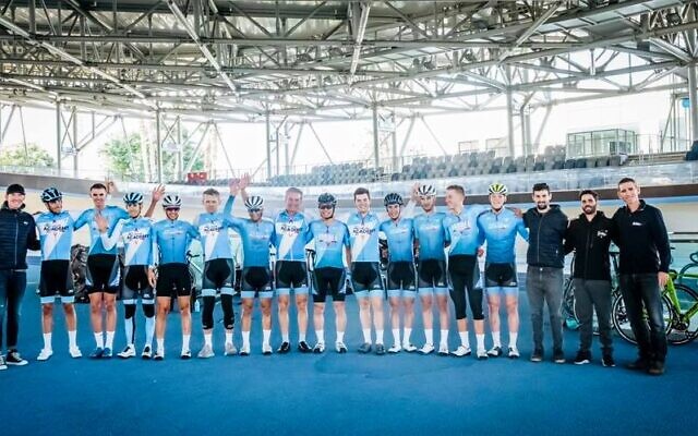 L’Israel Cycling Academy. (Crédit : Israel Start-Up Nation / Israel Cycling Academy / Facebook) L’Israel Cycling Academy. (Crédit : Israel Start-Up Nation / Israel Cycling Academy / Facebook)