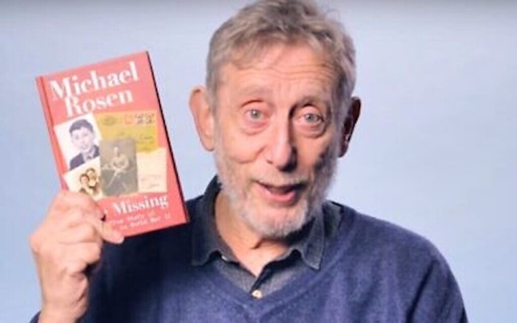Michael Rosen présente son livre de mémoires “The Missing : The True Story of My Family in World War II”. (Autorisation) Michael Rosen présente son livre de mémoires “The Missing : The True Story of My Family in World War II”. (Autorisation)