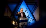Naftali Bennett prononce un discours dans une yeshiva à Ashdod, le 27 décembre 2012. (Ariel Schalit/AP/Fichier)