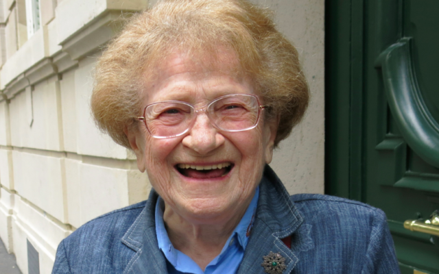 Odette Spingarn. (Crédit : Fondation Shoah / Twitter)