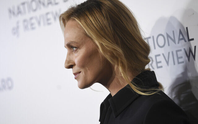 L'actrice Uma Thurman participe au gala du National Board of Review Awards à Cipriani sur le 42 ème rue le mercredi 8 janvier 2020 à New York. (Photo par Evan Agostini/Invision/AP) L'actrice Uma Thurman participe au gala du National Board of Review Awards à Cipriani sur le 42 ème rue le mercredi 8 janvier 2020 à New York. (Photo par Evan Agostini/Invision/AP)