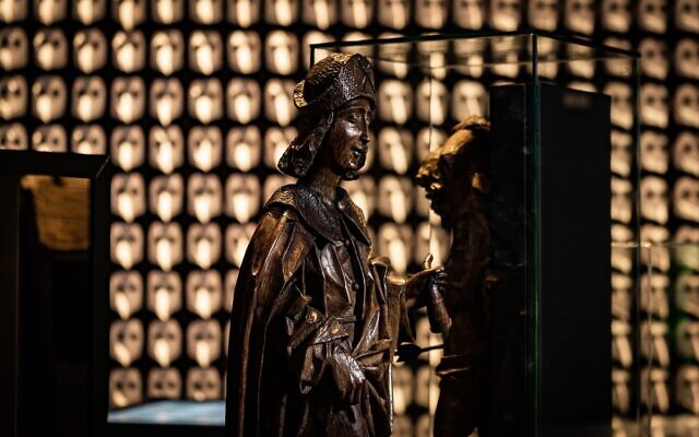 St. Roch, qui, croyait-on, protégeait de la peste (Autorisation : Musée d'archéologie de Herne)