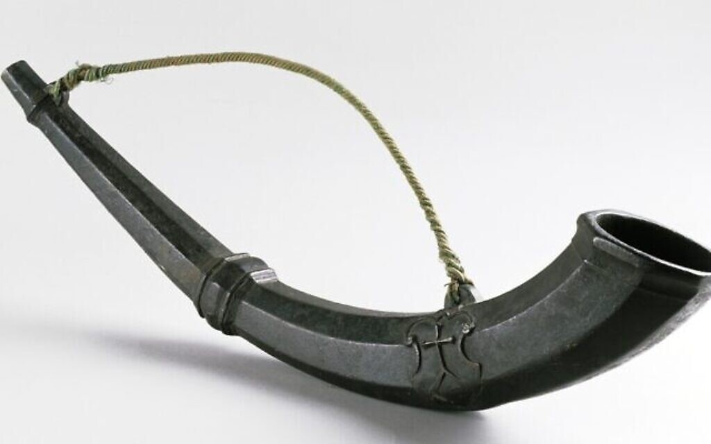 Le Gruselhorn avait été introduit à Strasbourg et il servait le soir pendant les pogroms pour annoncer que les Juifs devaient quitter la ville (Autorisation : Musée d'archéologie de Herne)