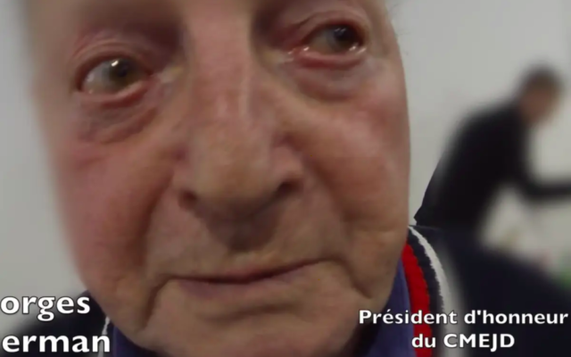 Georges Cukierman, résistant et militant communiste, est décédé à 94 ans. (Capture d’écran YouTube Elaine Kibaro)