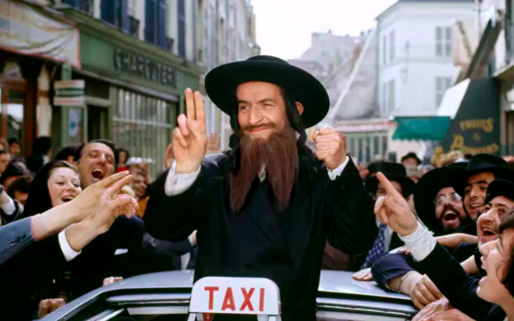 Extrait du film "Les aventures de Rabbi Jacob", sorti en 1973. (Crédit : PROD DB / FIMS POMEREU / DR)