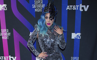 Lady Gaga participe au AT&T TV Super Saturday Night à Meridian sur Island Gardens à Miami le samedi 1 février 2020. (Photo par Scott Roth/Invision/AP)