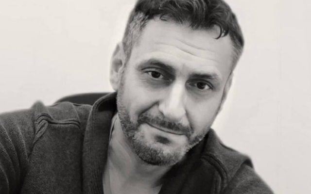 L'activiste israélien pro-ukrainien Victor Vertsner (Crédit : Facebook)