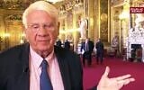 Le sénateur Les Républicains Ladislas Poniatowski, en mai 2019. (Capture d’écran Public Sénat / Dailymotion)