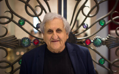 Le nouveau livre de l'écrivain israélien A.B. Yehoshua, "The Tunnel", parle d'une solution à un seul État. (Autorisation/ Rafaela Fahn Schoffman)