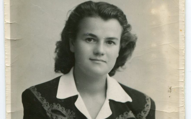 Paulette Sarcey. (Crédit : Mémorial de la Shoah / Collection Sarcey)
