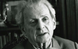 Le philosophe Emmanuel Levinas. (Crédit : Bracha L. Ettinger / CC BY-SA 2.5)