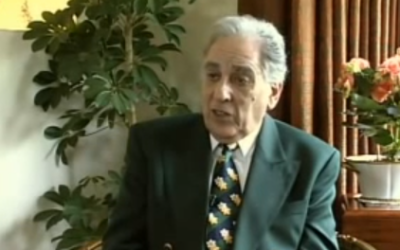 Henry Wermuth (Capture d'écran: YouTube/USC Shoah Foundation)