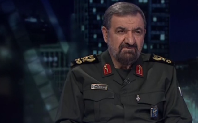 Le secrétaire du Conseil de discernement de l'intérêt supérieur du régime iranien Mohsen Rezaei. (Capture d'écran MEMRI) Le secrétaire du Conseil de discernement de l'intérêt supérieur du régime iranien Mohsen Rezaei. (Capture d'écran MEMRI)