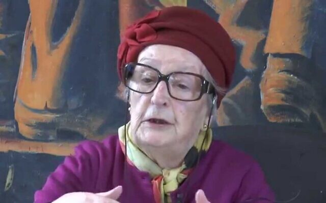 L'héroïne de la Résistance Cécile Rol-Tanguy. (Crédit : capture d'écran YouTube) L'héroïne de la Résistance Cécile Rol-Tanguy. (Crédit : capture d'écran YouTube)