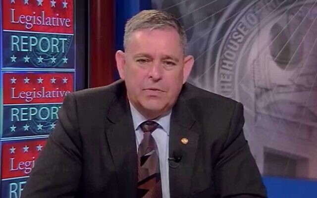 Cris Dush, représentant républicain de l'Etat de Pennsylvanie. (Capture d'écran YouTube)